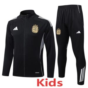 25-26 Argentina Black Kids Jacket Tracksuit #E25148(童装)(三星)