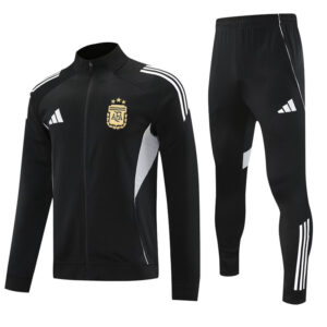 25-26 Argentina Black Jacket Tracksuit #三星