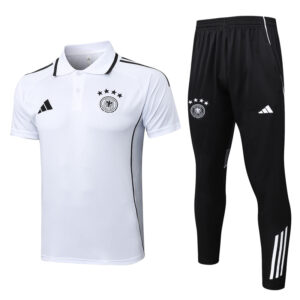 25-26 Germany White Polo Tracksuit #C2561(四星)