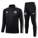 25-26 Germany Black Half Pull Tracksuit #B2579(半拉链)