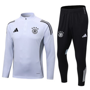 25-26 Germany White Half Pull Tracksuit (半拉链)