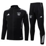 25-26 Germany Black Jacket Tracksuit #A2573