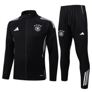 25-26 Germany Black Jacket Tracksuit #A2573