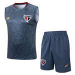 25-26 Sao Paulo Grey Tank top and shorts suit #D25130