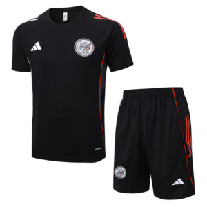 25-26 Ajax Black Training Short Suit #D25149