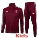 25-26 Ajax Jujube red Kids Jacket Tracksuit #E2538(童装)