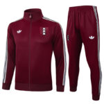 25-26 Ajax Jujube red Jacket Tracksuit #A2520