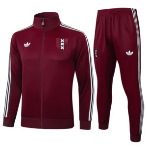 25-26 Ajax Jujube red Jacket Tracksuit #A2520