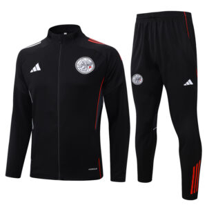 25-26 Ajax Black Jacket Tracksuit #A2572