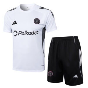 25-26 Inter Miami White Training Short Suit #D2545
