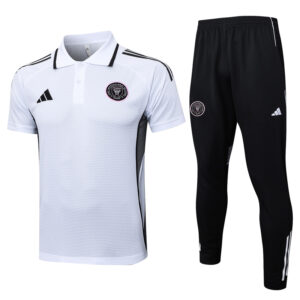 25-26 Inter Miami White Polo Tracksuit #C2523