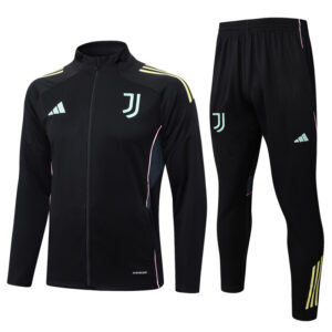 25-26 JUV Black Jacket Tracksuit #A2569