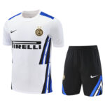 25-26 INT White Training Short Suit