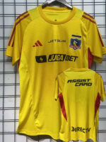 25-26 Colo-Colo Yellow Goalkeeper Fans Soccer Jersey
