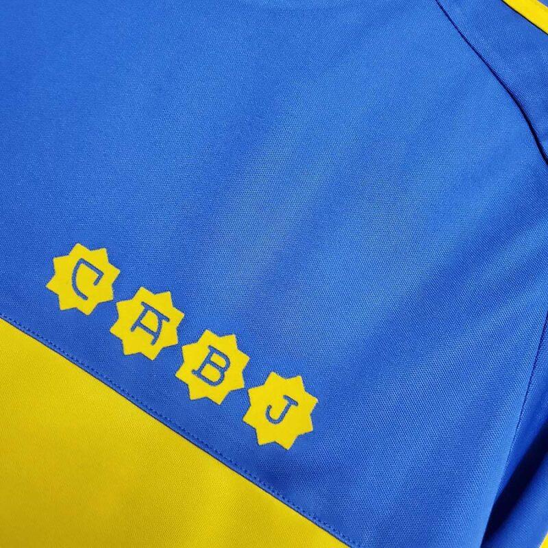 1981 Boca Juniors Home Long Sleeve Retro Soccer Jersey (长袖) - Image 5