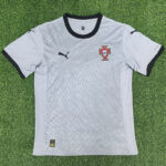 25-26 Portugal Grey Goalkeeper Fans Soccer Jersey (PM)