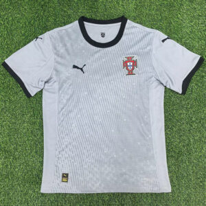 25-26 Portugal Grey Goalkeeper Fans Soccer Jersey (PM)