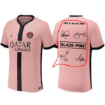 24-25 PSG Third Print PSG X Black-Pink Fans Soccer Jersey