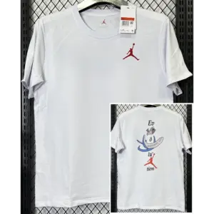 T274 Jordan White High Quality Casual T-Shirt