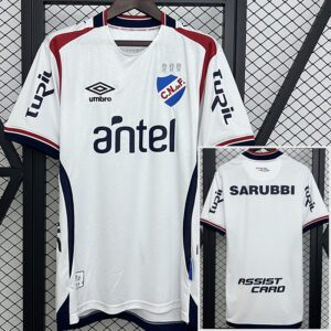 25-26 Club Nacional Home White Fans Soccer Jersey