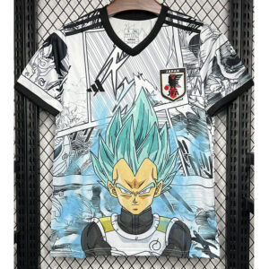 24-25 Japan White Special Edition Fans Training Shirts (蓝赛亚人)