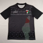 Palestina FC Red Black Retro Soccer Jersey (铁丝网)