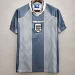 1996 England Away Retro Soccer Jersey