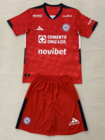 25-26 Cruz Azul Red GoalKeeper Kids Soccer Jersey