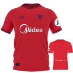 24-25 Sevilla Away Fans Soccer Jersey (Midea广告)