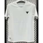A222 UA White High Quality Casual T-Shirt #牛头