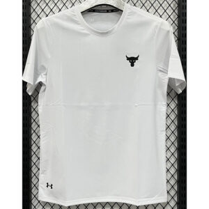 A222 UA White High Quality Casual T-Shirt #牛头