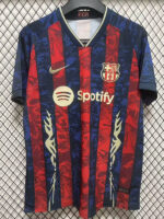 24-25 BAR Blue Red Limited Edition Fans Training Shirts