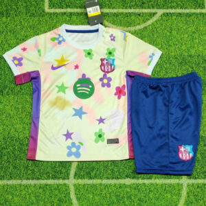 25-26 BAR Yellow Special Edition Kids  Training (花纹)