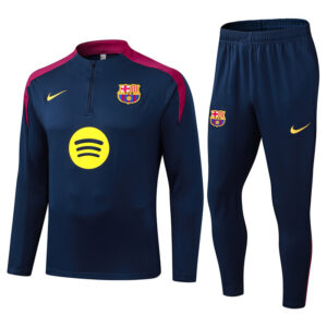 25-26 BAR Royal blue Half Pull Tracksuit (半拉链)