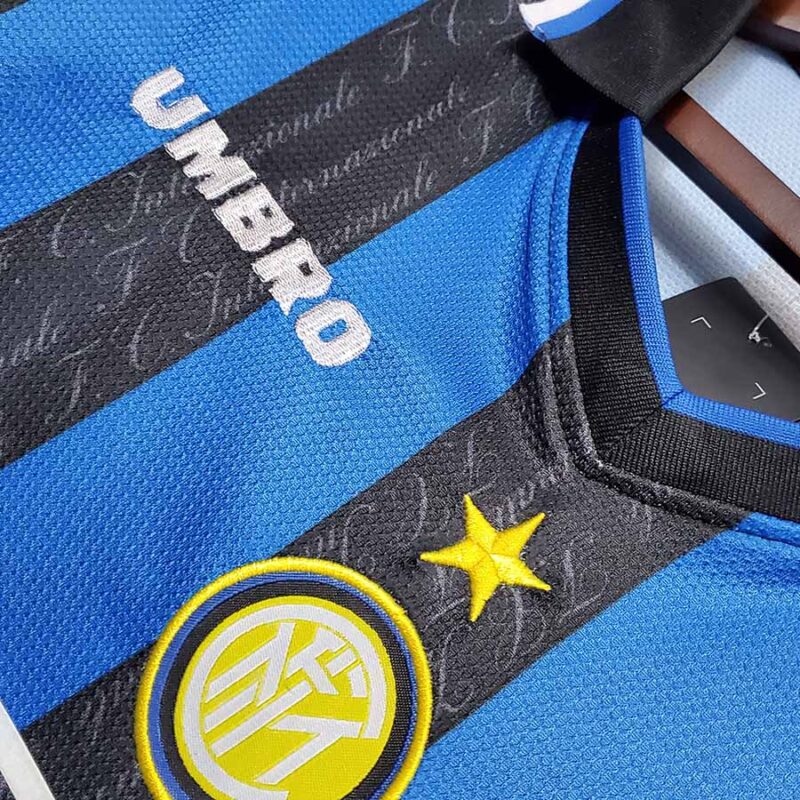 1997-1998 INT Home Retro Soccer Jersey - Image 6
