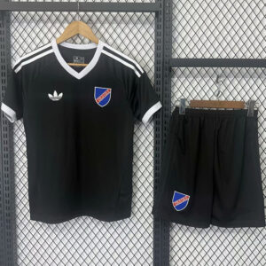25-26 Colo-Colo 100th Anniversary Black Kids Soccer Jersey