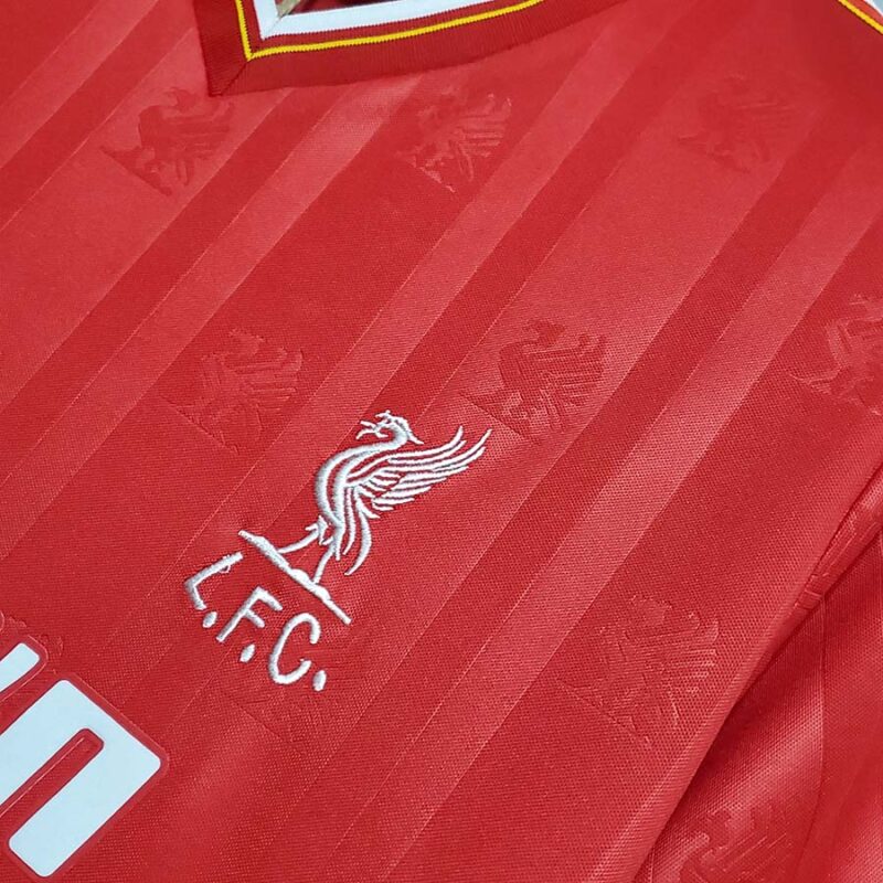 1985-1986 LIV Home Retro Soccer Jersey - Image 7