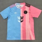25-26 Inter Miami Blue Pink Special Edition Fans Soccer Jersey (双拼)