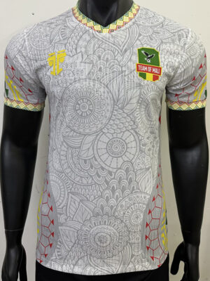 25-26 Mali White Player Version Soccer Jersey