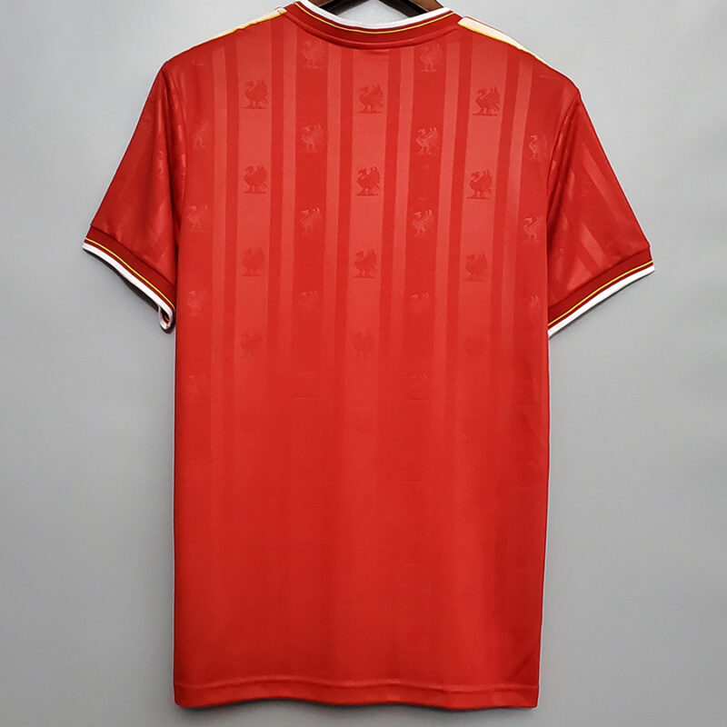 1985-1986 LIV Home Retro Soccer Jersey - Image 2