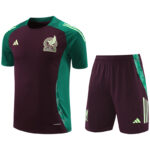24-25 Mexico Maroon Training Short Suit