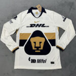 25-26 Pumas UNAM Home Long Sleeve Soccer Jersey (长袖)