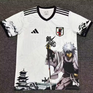 25-26 Japan White Special Edition Fans Soccer Jersey (银魂)