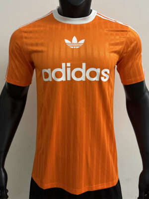 2025 AD Casual Orange Player Version Training shirts (三叶草)
