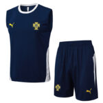 25-26 Portugal Royal blue Tank top and shorts suit #D2532