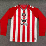 25-26 Sunderland Home Long Sleeve Soccer Jersey (长袖)