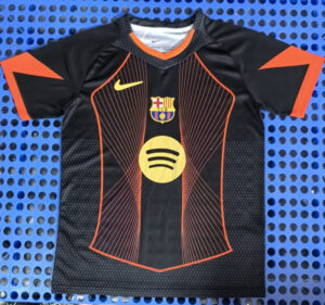 25-26 BAR Black Orange Concept Edition Training shirts