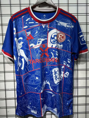 24-25 Fortuna Dusseldorf Special Edition Blue Fans Soccer Jersey