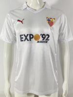 1987-1990 Sevilla Home Retro Soccer Jersey