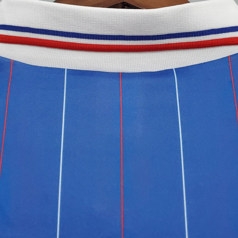 1982 France Home Retro Soccer Jersey - Image 7